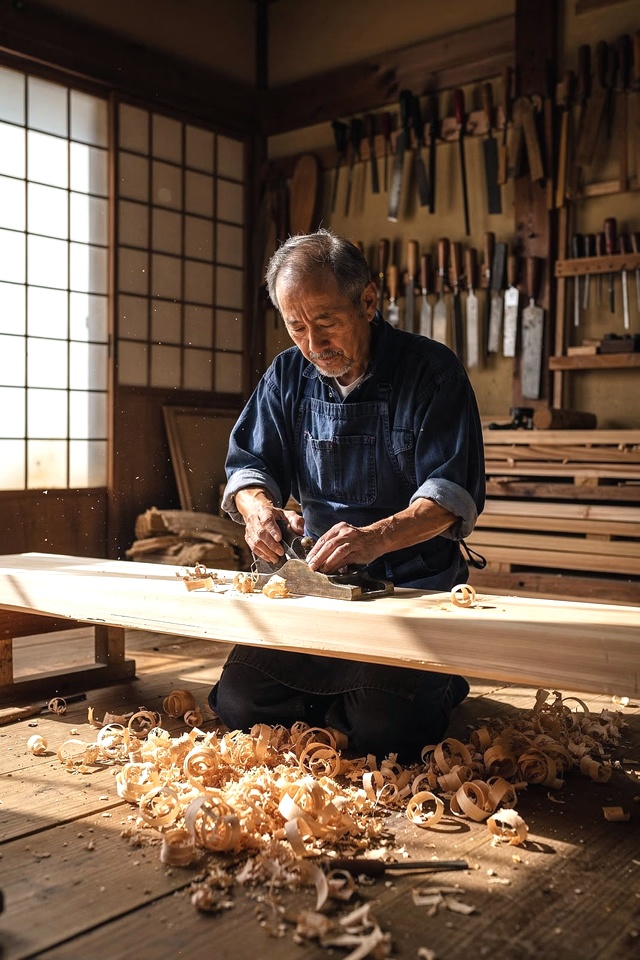 島根の職人によるKAMIARI製作風景